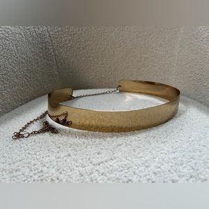 Metal golden belt